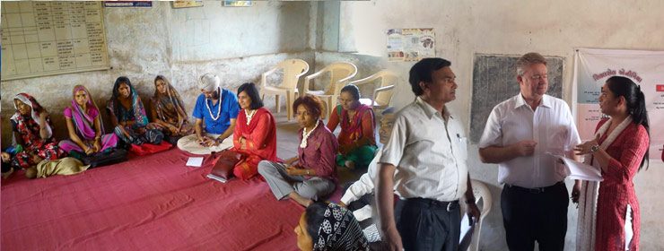 Visitors at NLRDF